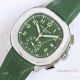 MMA Swiss Replica Patek Philippe Aquanaut Flyback Chronograph 42.2mm Watch Green Dial (2)_th.jpg